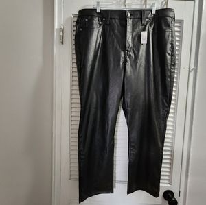GAP Faux leather pants